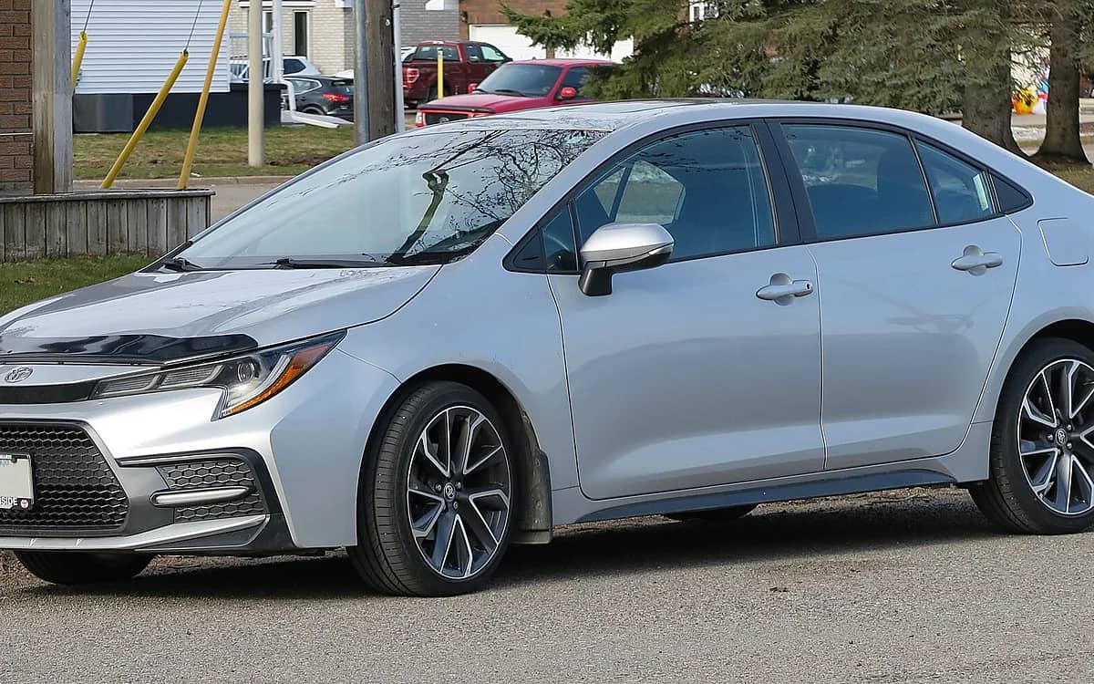 Midsize sedan: Toyota Corolla or similar